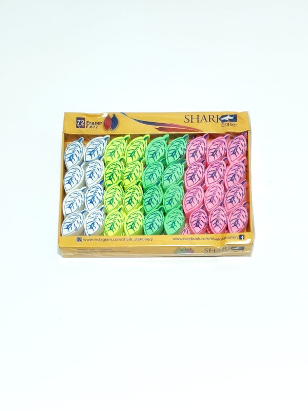 Shark Eraser Art No E 872 12Pcs - Saleemi Book Depot