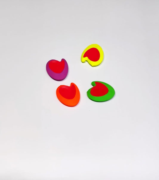 ORO Soft Hearts Eraser Art No 2020 Piece