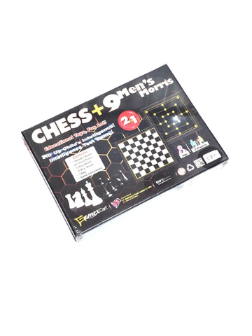 Chess + 9 Men's Morris