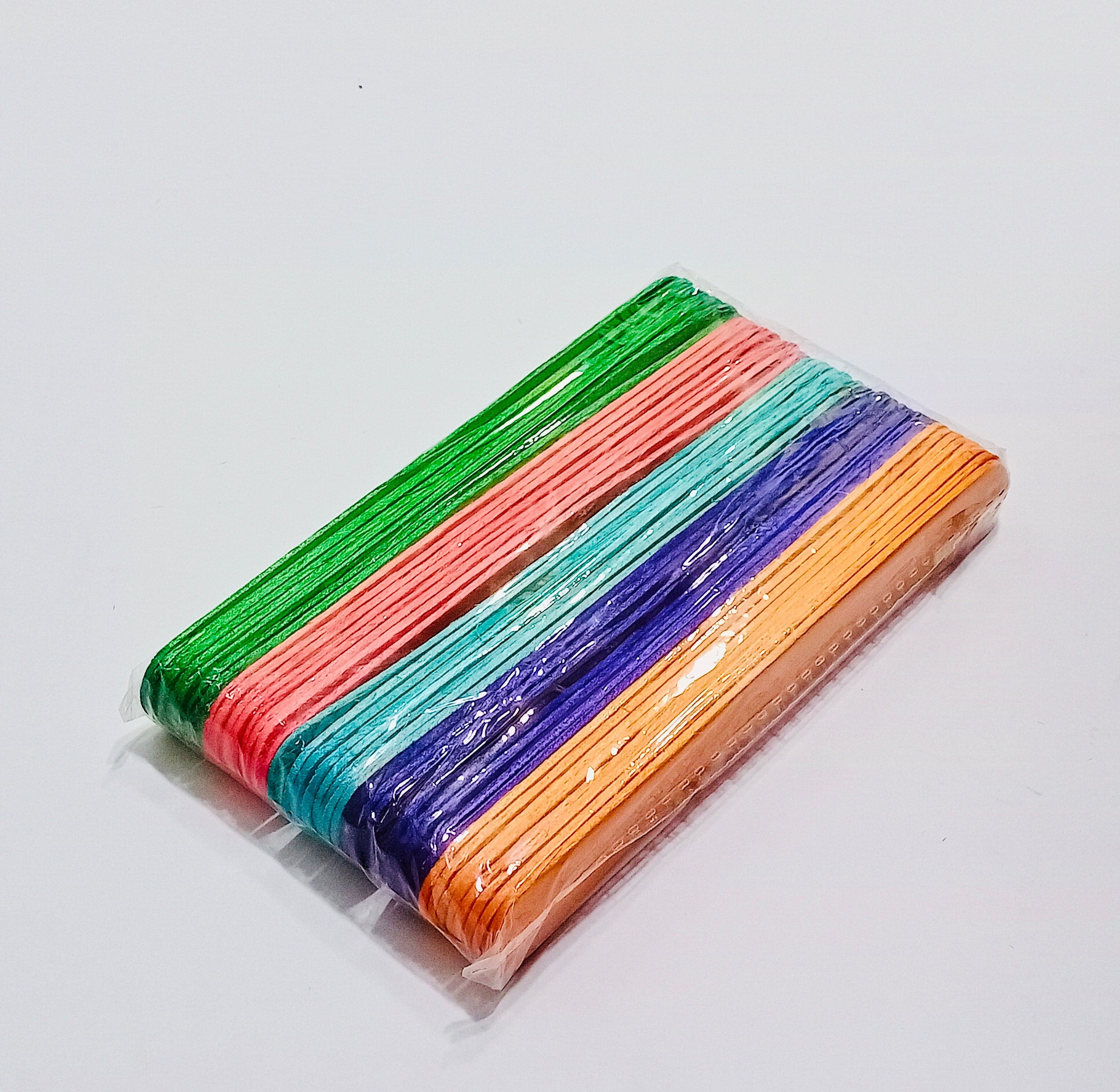 Colourfull Ice Cream Sticks Large Pack