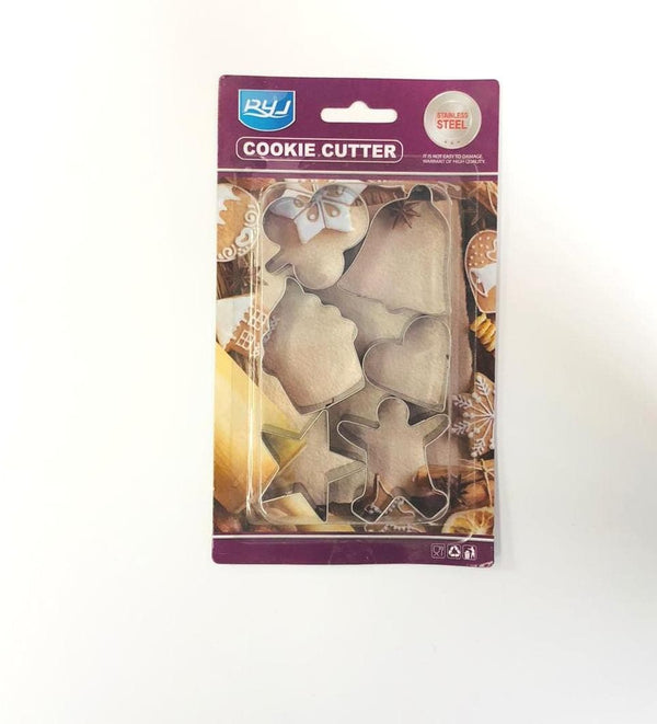 Cookie Cutter Stainless Steel Medium Pack - Saleemi Book Depot