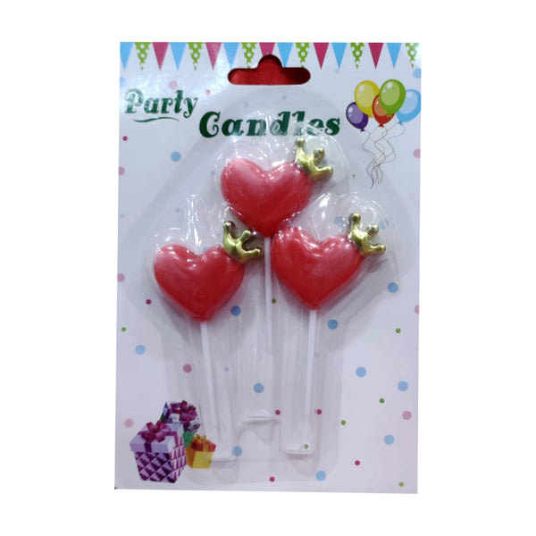 Birthday Candle Love 3Pcs Pack
