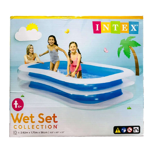 Intex Inflatable Swimming Pool 56483NP 103x69x22 - Saleemi Book Depot