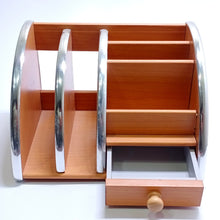 Executive Office Wooden Pen and Stationary Holder